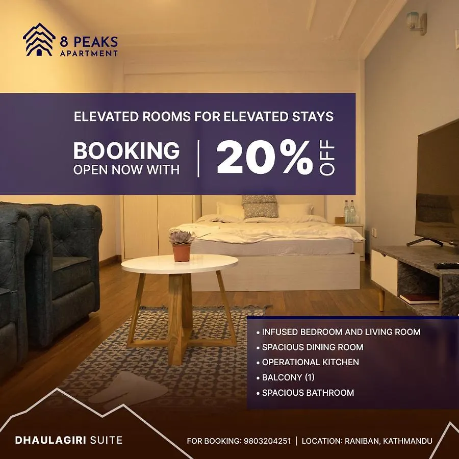 8 Peaks Serviced Apartments Catmandu