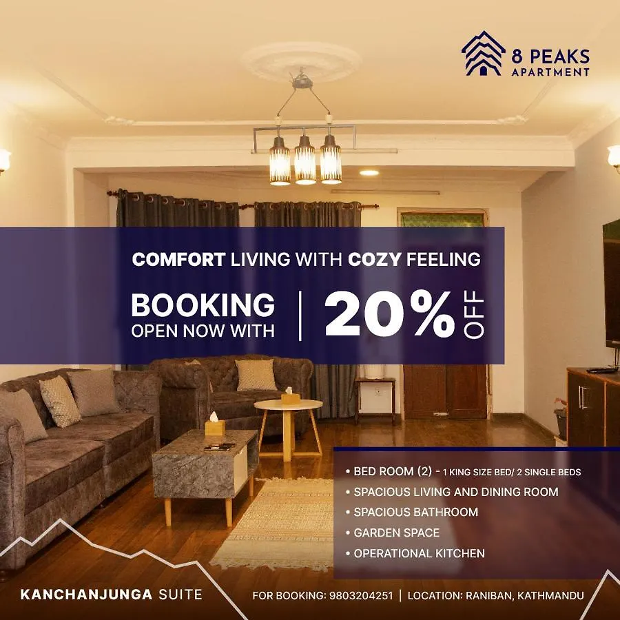 8 Peaks Serviced Apartments Catmandu